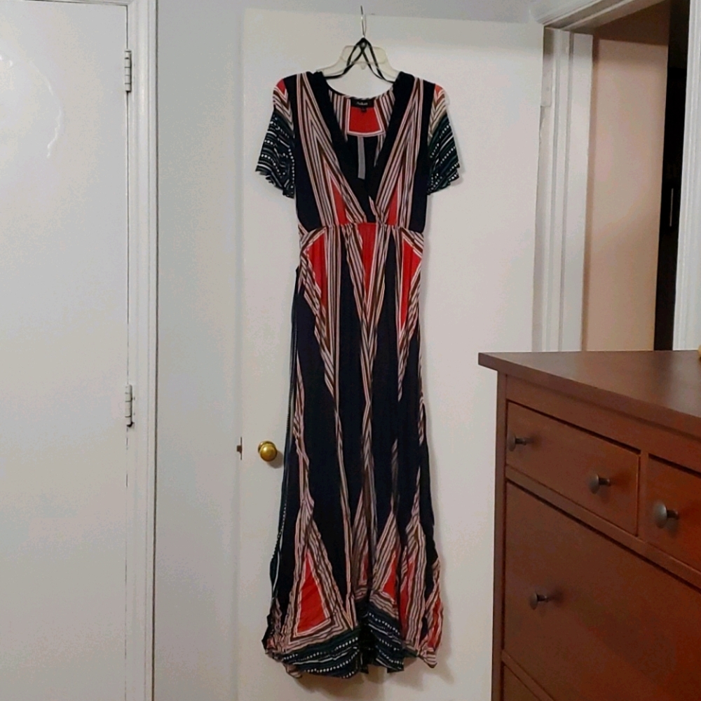Vici Print Maxi Dress